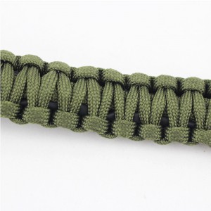Outdoor Adventure Survival-armband met geweven touw