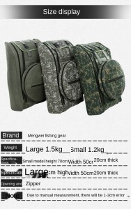 Mole multifunctioni Piscandi Backpack Style