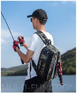 Custom Make Logo Best Fishing Bag Ribiški nahrbtnik Uvod