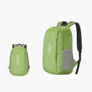 Slàn-reic Hot Reic Foldable Backpack Agus às-mhalairt fios post-d