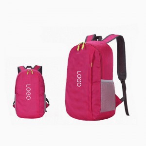 Slàn-reic Hot Reic Foldable Backpack Agus às-mhalairt fios post-d