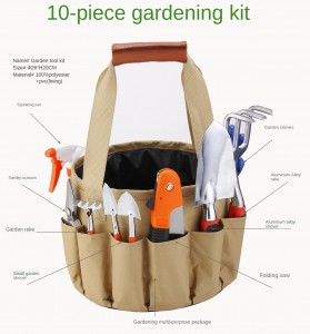 Bolsa de jardim e bolsa de ferramentas com logotipo personalizado