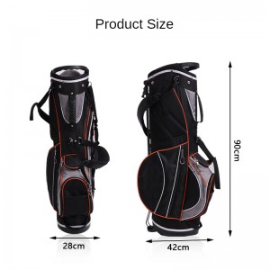 Izvoz pisane torbe za golf in tovarniških informacij