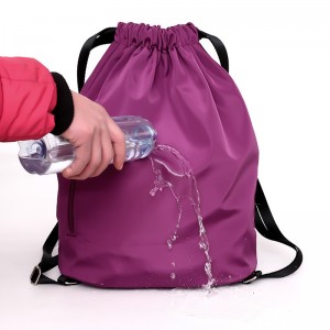 Factory түздөн-түз экологиялык таза тартма рюкзак дизайн