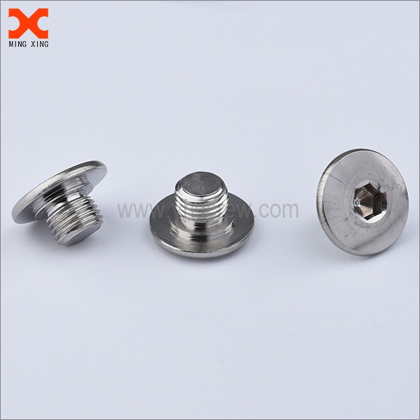 6mm Allen stop kontak stainless steel screws sirah datar supplier