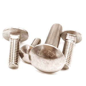 Square Neck Carriage BOLT Customized Lock Round Head stainless steel bolts