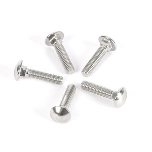 Square Neck Carriage BOLT Kustomisasi Lock Round Head baut stainless steel