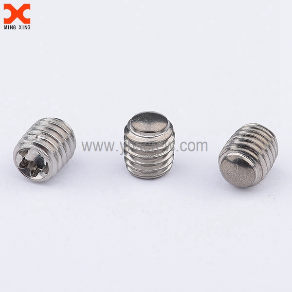 Custom m5 flat point torx set screws ຜູ້ຜະລິດ