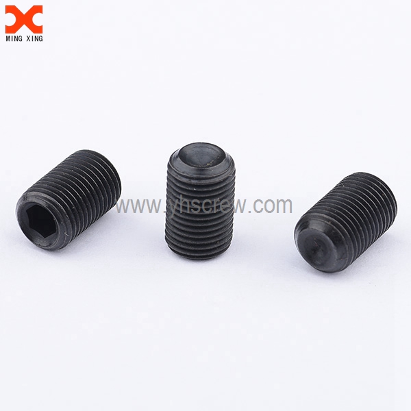 4mm black oxide socket cup point set screw supplier