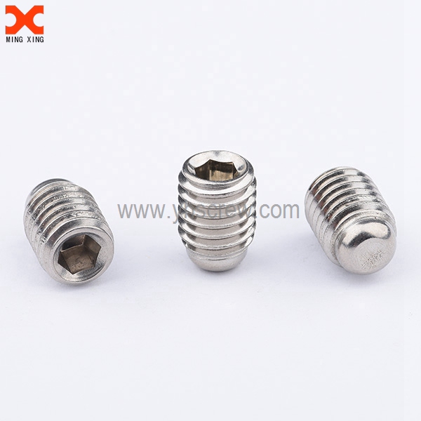 Hindi kinakalawang na asero hex socket oval point set screw supply