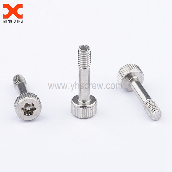 Torx pin sirah stainless steel produsén screws captive