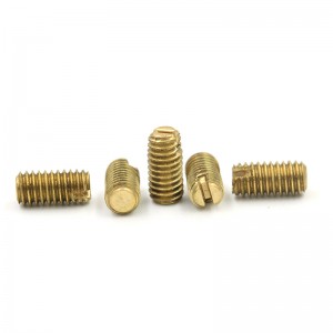Brass screws Brass fastener customization factory