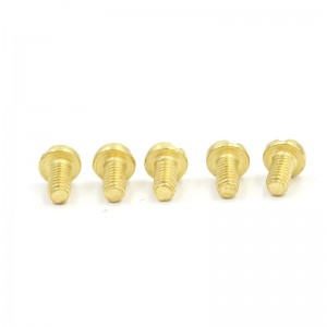 IBrass Slotted Cheese Head Screws M2 * 8mm M2 * 12mm