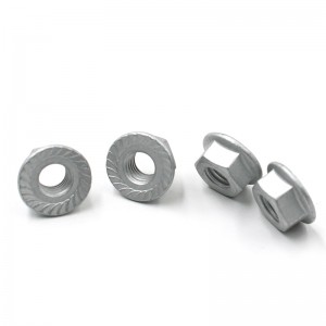 china hex flange nuts