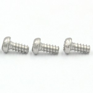 screws ຂະ​ຫນາດ​ນ້ອຍ tapping ດ້ວຍ​ຕົນ​ເອງ​ເອ​ເລັກ​ໂຕຣ​ນິກ​ສະ​ກູ​ຂະ​ຫນາດ​ນ້ອຍ​