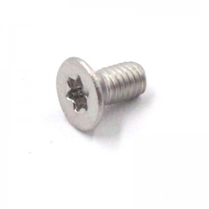 M2 screw torx countersunk stainless steel screws