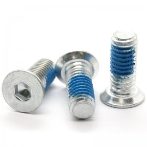 Nylon Lock nylok anti loose loctite locking screw ຜູ້ຜະລິດ
