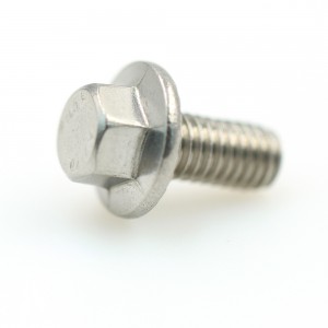 serrated flange bolts carbon steel fastener