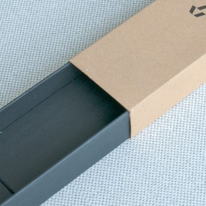 Caixa de embalagem de papelão caixa de gaveta de relógio personalizado