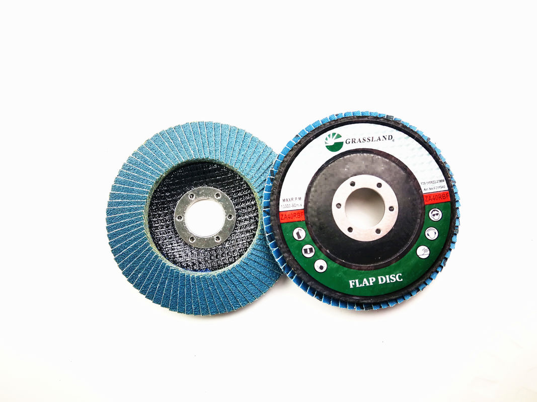 professional factory for Flap Disc Paint Removal - 115mm Zirconia Aluminium Stainless Steel Polish Metal Flap Discs – Double Goats