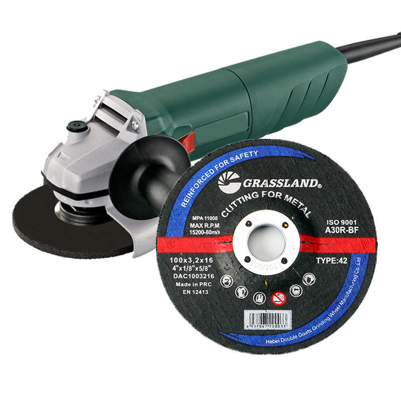15300rpm Type 1 100mm Angle Grinder Metal Grinding Disc