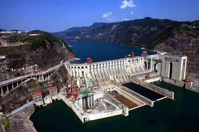 Four Super Hydropower Stations on Yangtze River