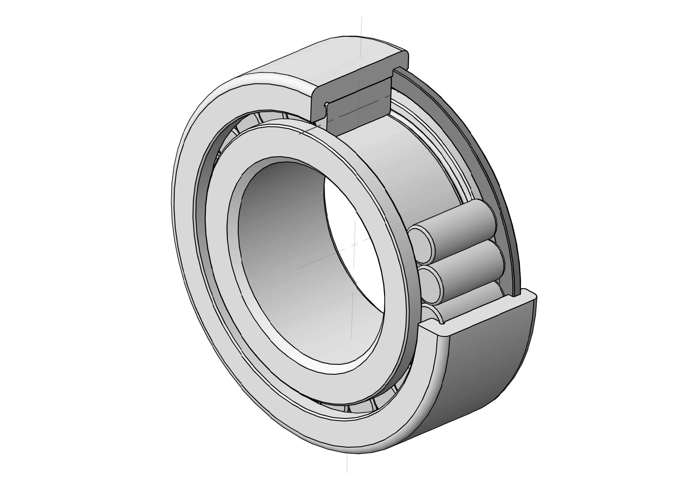 SL181840 Single row full complement cylindrical roller bearings