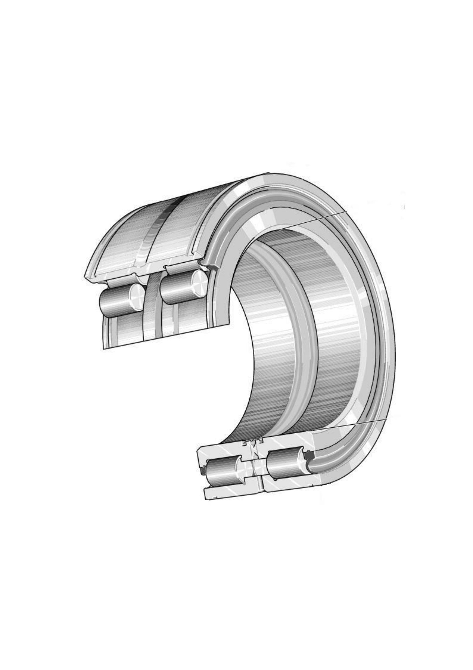SL045024-PP Double row full complement bearings cylindrical roller bearings