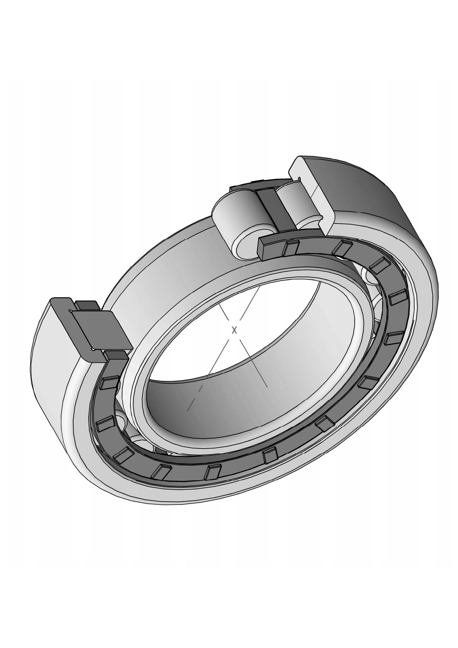 NU19/670M single row Cylindrical roller bearing