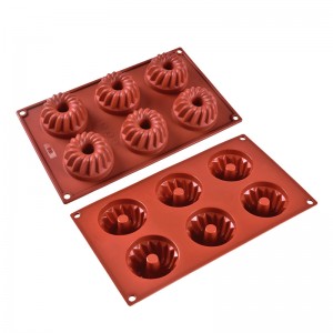 Professional Baking Moud/ Muffin ပုံစံ CXKP-7058 Silicone muffin ပုံစံ