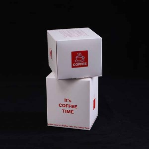 Картонна коробка для друку на замовлення для кави