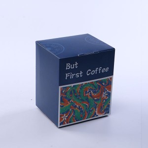 Caixa de cartró d'impressió personalitzada per al cafè