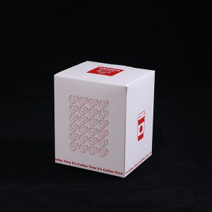 Caixa de cartón de impresión personalizada para café