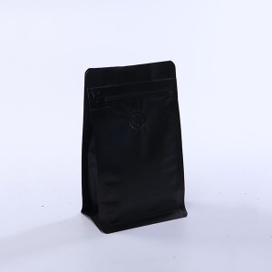 250g Flat Bottom Pouch With Pocket Zipper And Valve