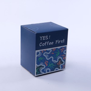 Scatola di cartone stampa personalizzata per caffè