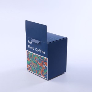 Caja de cartón de impresión personalizada para café