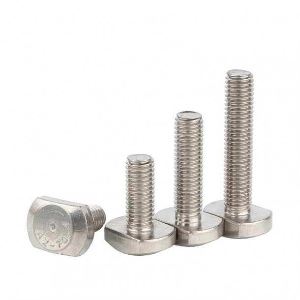 Stainless Steel A2 70 A4 80 T-Head Bolt amaBlots