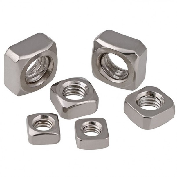 Stainless Steel SS201 SS304 SS316 DIN577 Square Nut