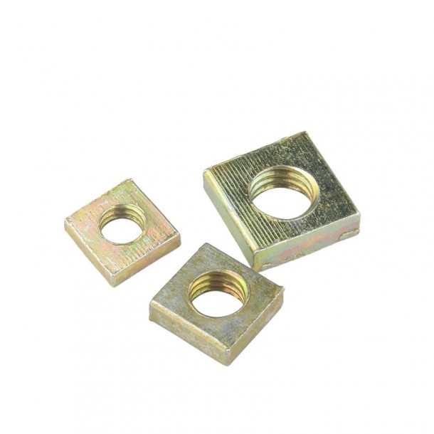 Color Galvanized Yellow Zinc Plated DIN577 Square Nux