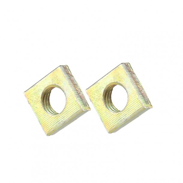 Agba Galvanized Yellow Zinc Plated DIN577 Square Nut