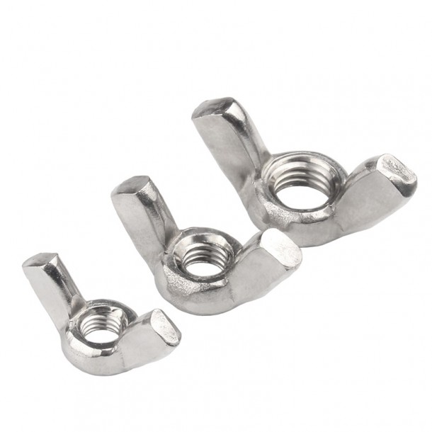 iStainless Steel SS201 SS304 SS316 SS316L DIN315 Triangle Butterfly Wing Nut
