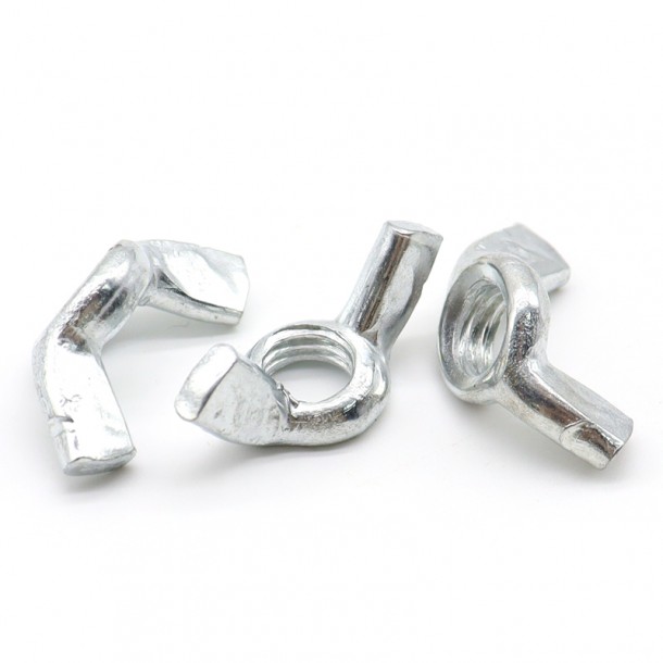 ICarbon Steel Zinc Plated Galvanized DIN315 Triangle Butterfly Wing Nut