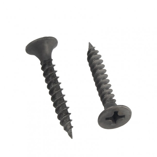 ຫົວ bugle phosphate ສີຂີ້ເຖົ່າສີດໍາດ້ວຍຕົນເອງ tapping screw drywall ສໍາລັບໄມ້ໂລຫະ