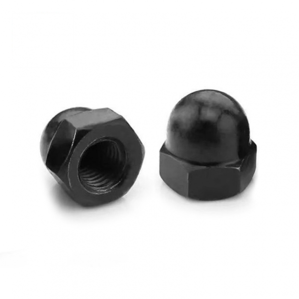 Zinc Black Plated OxideDIN1587 Hex Domed Cap Nuts