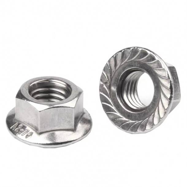 Stainless Steel DIN 6923 Flange Nut