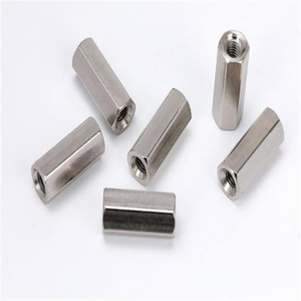 Stainless Steel SS201 SS304 SS316 DIN6334 Coupling Hex Long Nut