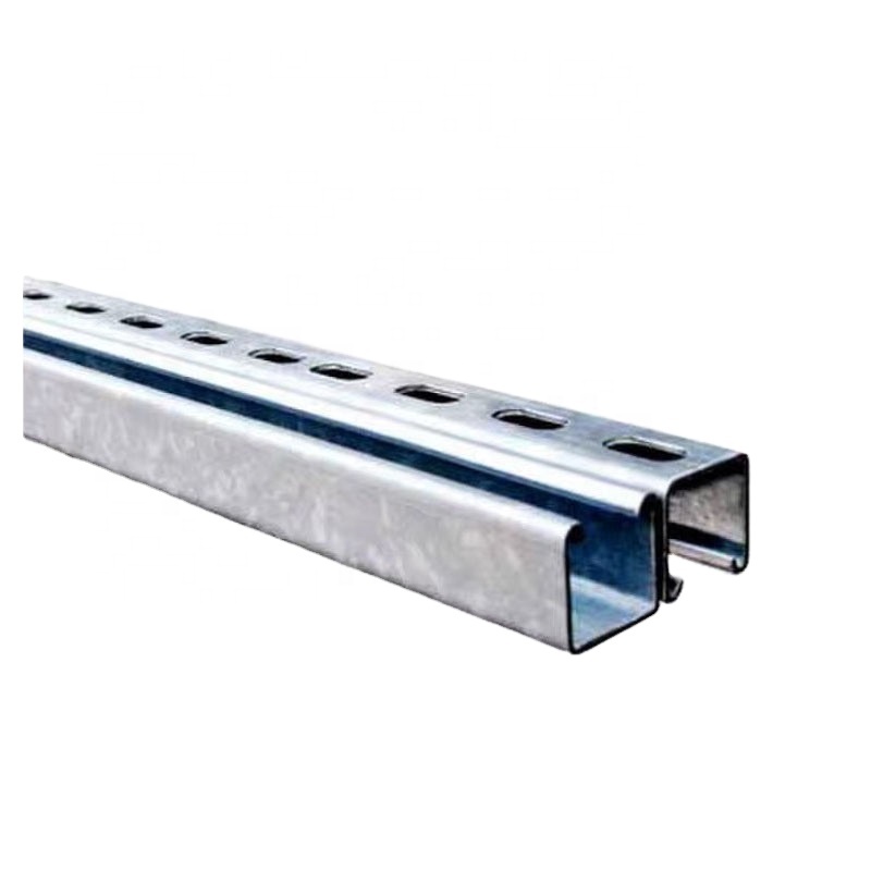 Chengyi hot sale rolled galvanized 50x50mm standard length metal building c channel steel price