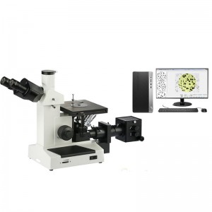 Microscópio Metalográfico Microcomputador 4XC-W