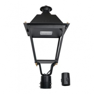 Kualitas Tinggi Aluminium IP66 Outdoor Park Lantern 60W LED Post Top Lampu Taman