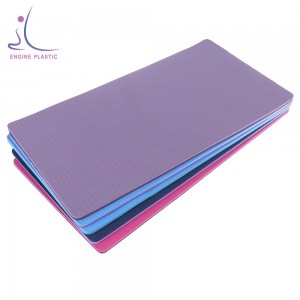Wholesale High Quality custom Logo TPE Yoga Mat Double Layer